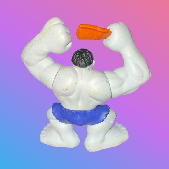 2006 Super Hero Squad Hulk & Gray Hulk Figures 2.5” B2 - Picture 6 of 8